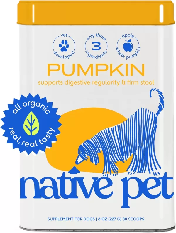 Native Pet Organic Pumpkin for Dogs