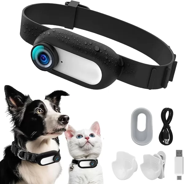 No WiFi Needed Cat Collar Camera