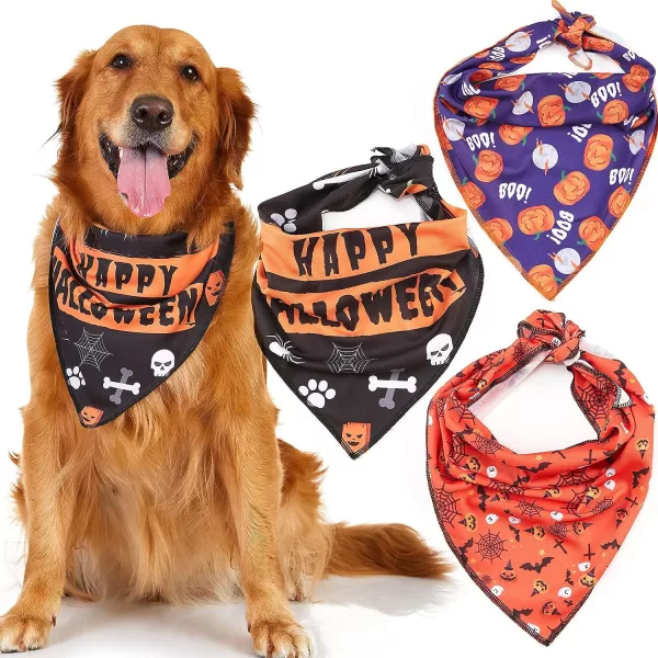 Odi Style Halloween Dog Bandanas