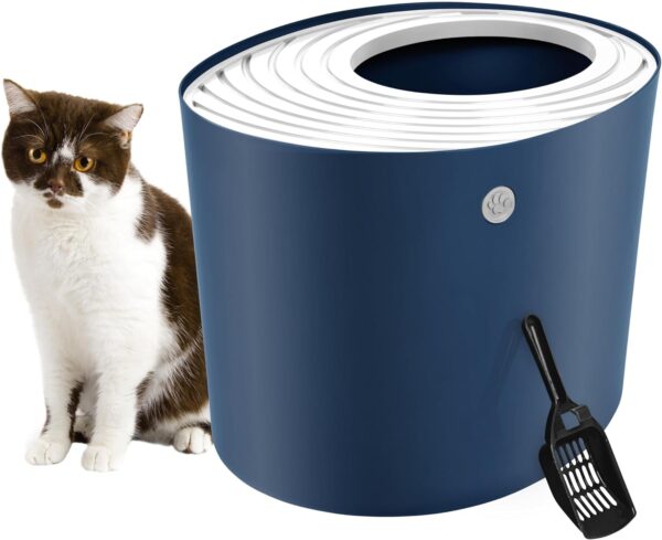 Large Top Entry Cat Litter