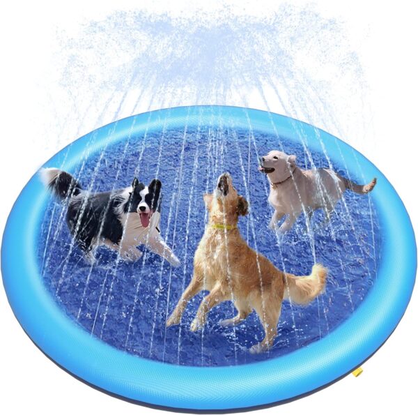 Peteast Dog Splash Pad