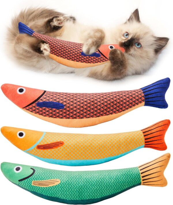 Catnip Fish kicker Toys