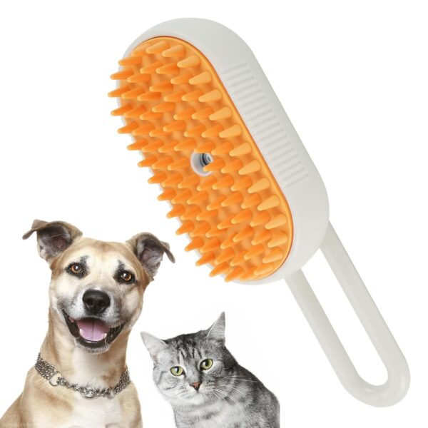 Self Cleaning Cat Steamer Brush